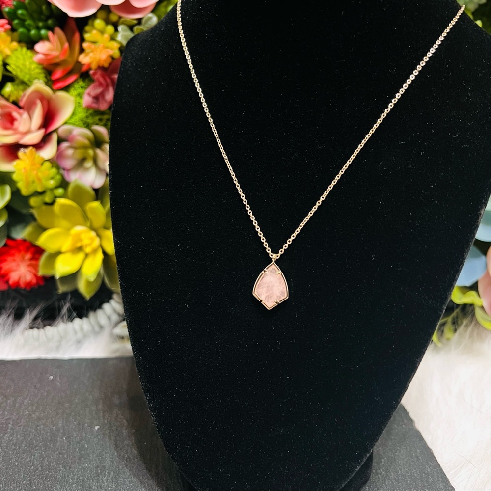 [Kendra Scott] Cory Gold & Pink Necklace